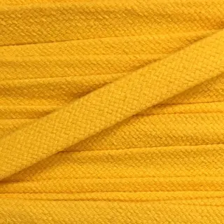 Șnur plat din bumbac 13 mm yellow