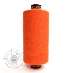 Ață din poliester Amann Belfil-S 120 neon orange