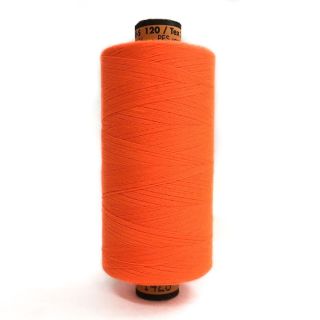 Ață din poliester Amann Belfil-S 120 neon orange