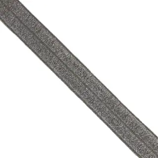 Bandă elastică strălucitoare 20 mm anthracite