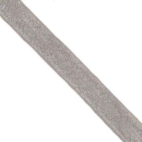 Bandă elastică strălucitoare 20 mm grey