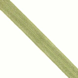 Bandă elastică strălucitoare 20 mm lime