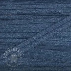 Bandă elastică 15 mm steel blue
