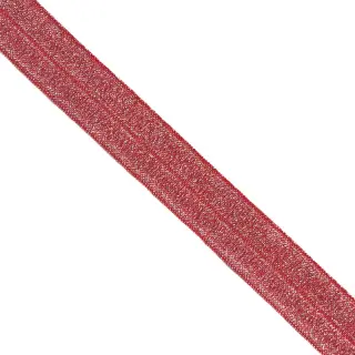 Bandă elastică strălucitoare 20 mm red