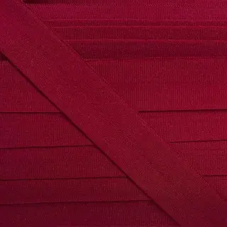 Bandă elastică mată 20 mm dark red