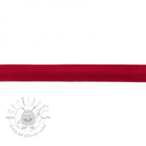 Bordură din tricot dark red