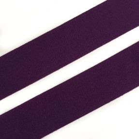 Bandă elastică mată 20 mm dark purple