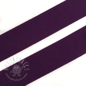 Bandă elastică mată 20 mm dark purple