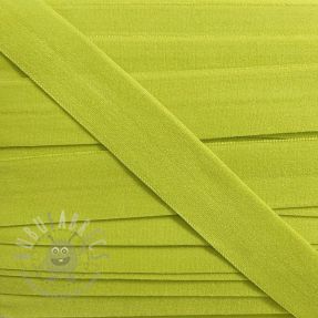 Bandă elastică mată 20 mm lime