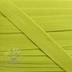Bandă elastică mată 20 mm lime