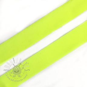 Bandă elastică mată 20 mm neon yellow