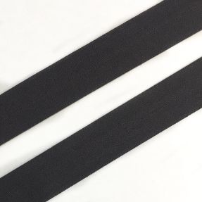 Bandă elastică mată 20 mm dark grey