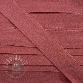 Bandă elastică mată 20 mm old pink