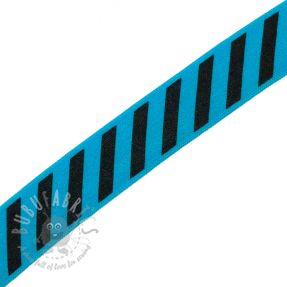 Bandă elastică STRIPE 20 mm aqua