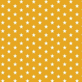 Țesătură din bumbac Petit stars yellow