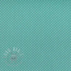 Țesătură din bumbac Petit dots fresh sage