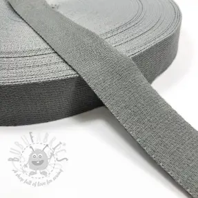 Chingă din bumbac 4 cm light grey