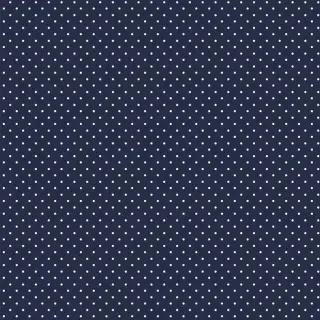 Țesătură din bumbac Petit dots navy
