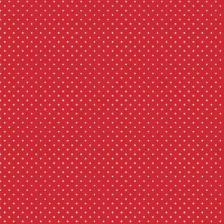 Țesătură din bumbac Petit dots red