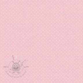 Țesătură din bumbac Petit dots rose