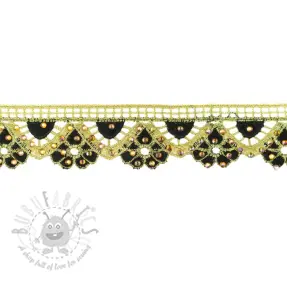 Panglică Diamond black