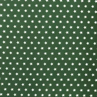 Țesătură din bumbac Petit stars dark green