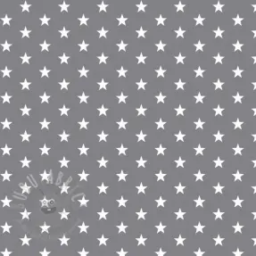 Țesătură din bumbac Petit stars grey
