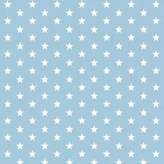 Țesătură din bumbac Petit stars light blue