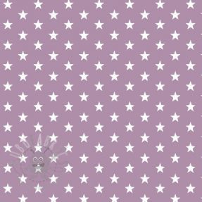 Țesătură din bumbac Petit stars lilac