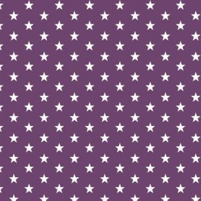 Țesătură din bumbac Petit stars purple