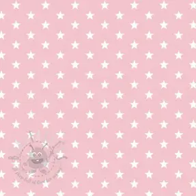 Țesătură din bumbac Petit stars rose