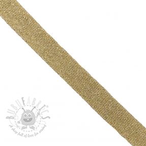 Bandă bias LUREX light gold
