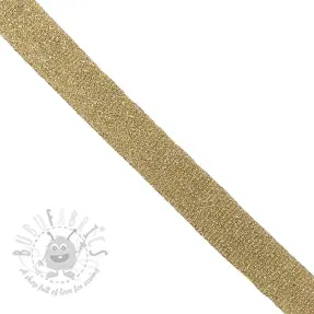Bandă bias LUREX light gold