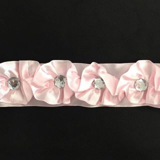 Panglică din satin Crystal rose