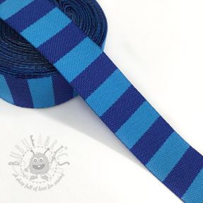 Panglică Stripe cobalt