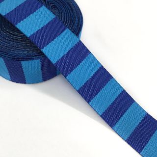 Panglică Stripe cobalt