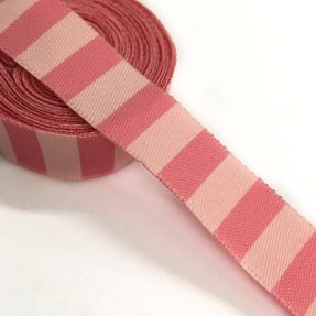 Panglică Stripe light pink