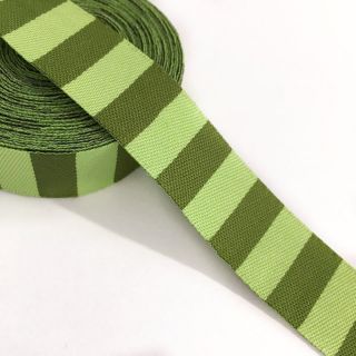 Panglică Stripe lime