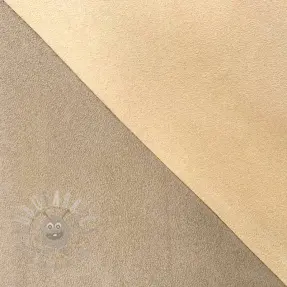 Imitație de piele întoarsă ALASKA sable/beige