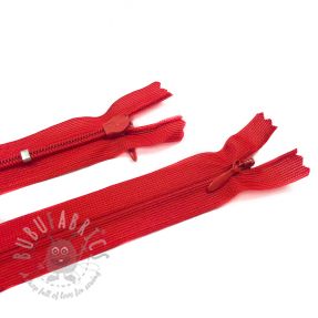 Fermoar ascuns nedetașabil 25 cm Red