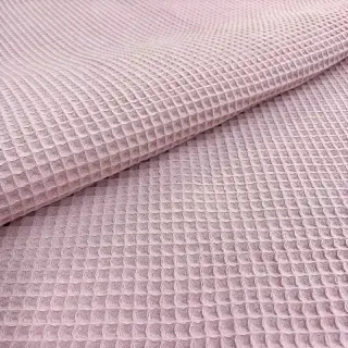 Țesătură din bumbac waffle old rose