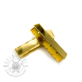 Terminație metalică 40 mm gold