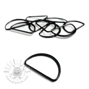 Semicerc D-Ring 40 mm black