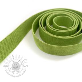 Elastic plat 15 mm dark lime