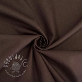 Poplin din bumbac dark brown