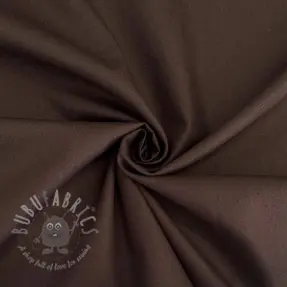 Poplin din bumbac dark brown