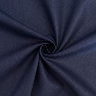 Poplin din bumbac navy