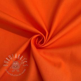 Poplin din bumbac orange