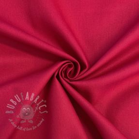 Poplin din bumbac cerise