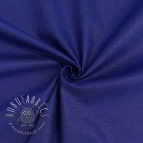 Poplin din bumbac dark cobalt